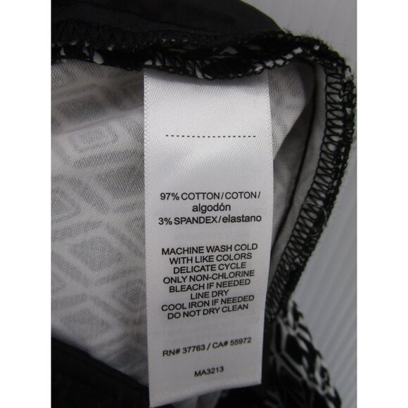 Laundry Shelli Segal Pants 8 White Straight Crop Career Stretch NEW - Picture 9 of 10